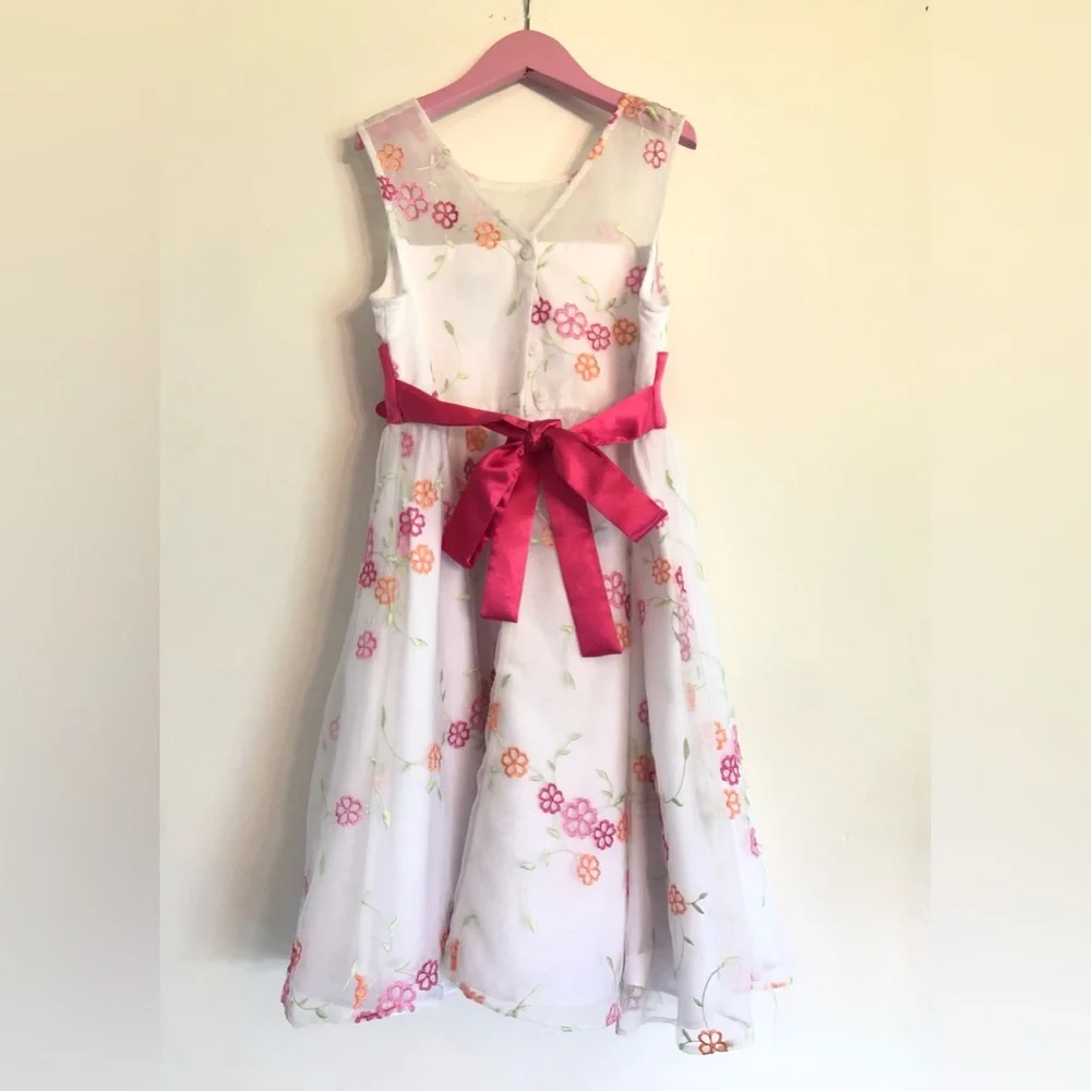 Jona Michelle Special Occasion Kid’s Party Dress - size 8 - Picture 2 of 10